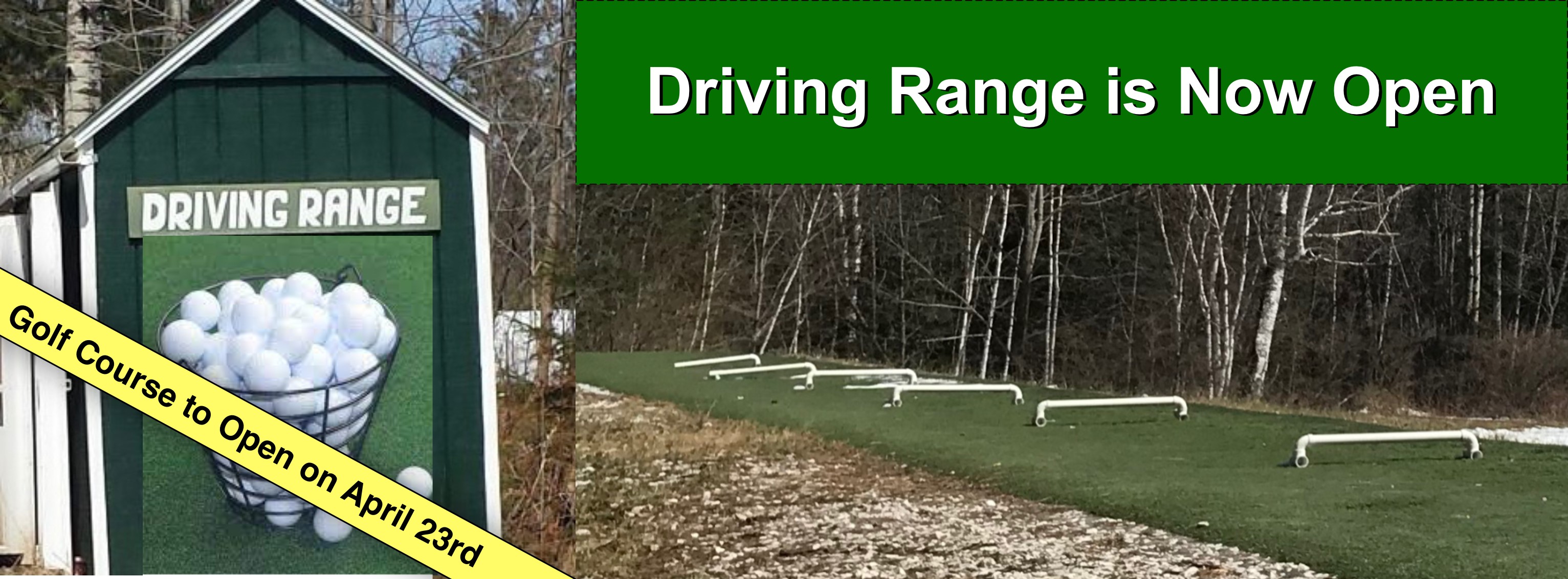 Driving Range Open